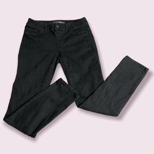 Chicos Platinum Pull On Black Jeggings-Sz XS